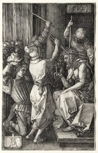 Cristo coroado de espinhos de Albrecht Dürer