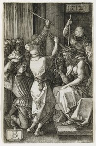 Cristo coroado de espinhos de Albrecht Dürer