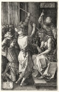 Cristo coroado de espinhos, 1512. de Albrecht Dürer