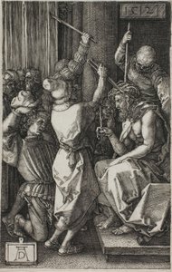 Cristo Coroado de Espinhos, de A Paixão Gravada de Albrecht Dürer
