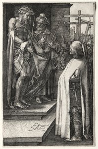 Cristo Mostrado ao Povo, 1512. de Albrecht Dürer
