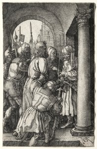 Cristo levado perante Pilatos de Albrecht Dürer