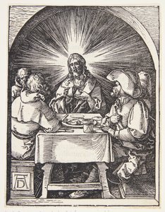 Cristo em Emaús de Albrecht Dürer