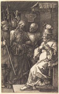 Cristo perante Caifás de Albrecht Dürer