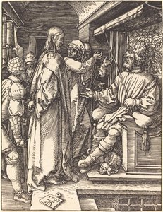 Cristo antes de Herodes de Albrecht Dürer