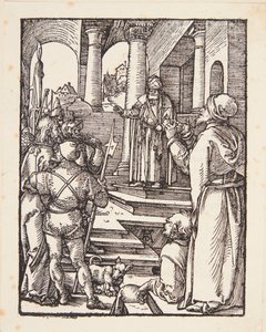 Cristo perante Pilatos de Albrecht Dürer