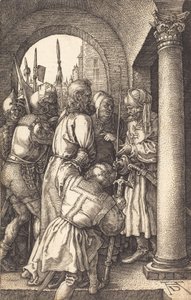 Cristo diante de Pilatos, 1512. de Albrecht Dürer