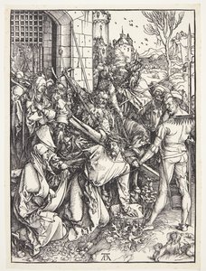 Cristo carregando a cruz de Albrecht Dürer