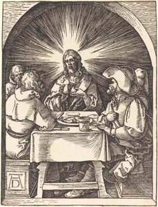 Cristo em Emaús de Albrecht Dürer
