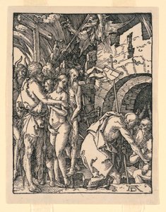 Cristo no Limbo (Harrowing of Hell), da série The Little Passion de Albrecht Dürer