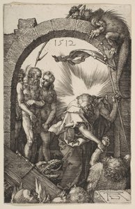 Cristo no Limbo, de The Passion, 1512. de Albrecht Dürer