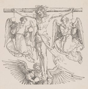 Cristo na cruz. de Albrecht Dürer