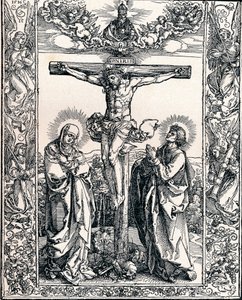 Cristo na cruz, 1516 1906 de Albrecht Dürer