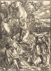 Cristo no Monte das Oliveiras de Albrecht Dürer