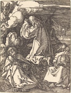 Cristo no Monte das Oliveiras de Albrecht Dürer