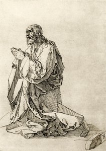 Cristo no Monte das Oliveiras de Albrecht Dürer