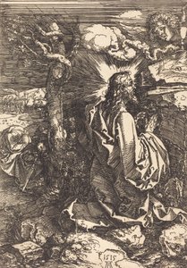 Cristo no Monte das Oliveiras, 1515. de Albrecht Dürer