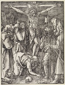 Cristo na cruz de Albrecht Dürer