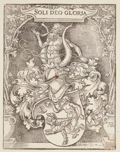 Brasão de armas de Johann Tscherte de Albrecht Dürer