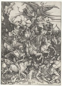 Os quatro cavaleiros do apocalipse de Albrecht Dürer
