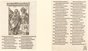 A Morte e o Lansquenet de Albrecht Dürer