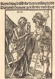A Morte e o Lansquenet de Albrecht Dürer