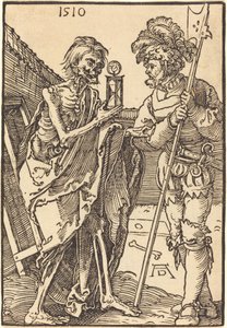 A Morte e o Lansquenet de Albrecht Dürer