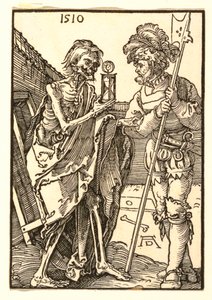 A Morte e o Lansquenet de Albrecht Dürer