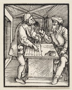 O Rico e o Seu Administrador (de: Postilla, 43 xilogravuras) de Albrecht Dürer