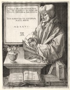 Desiderius Erasmus de Rotterdam, 1526. de Albrecht Dürer