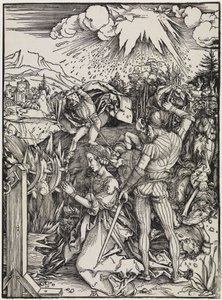 A decapitação de Santa Catarina de Albrecht Dürer