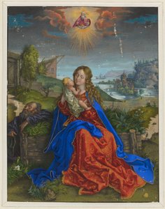 A Sagrada Família com a borboleta de Albrecht Dürer