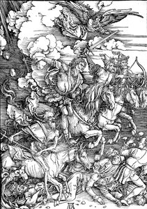 O Apocalipse de João: 4. Os Quatro Cavaleiros do Apocalipse de Albrecht Dürer