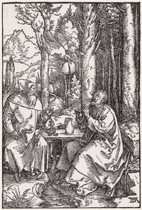 Os santos eremitas António e Paulo de Albrecht Dürer