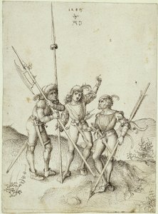 Três lansquenetes