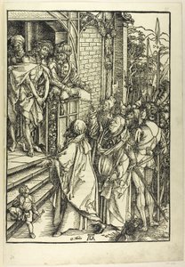 Ecce Homo - A Apresentação de Cristo, da Grande Paixão de Albrecht Dürer