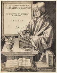 Erasmus de Roterdão de Albrecht Dürer