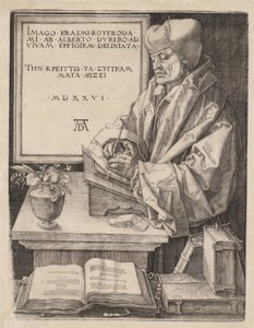 Erasmo de Roterdã de Albrecht Dürer