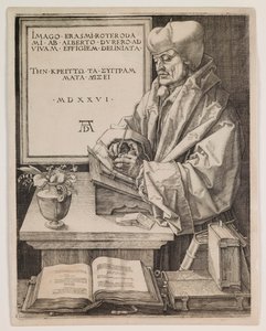 Erasmus de Roterdão de Albrecht Dürer