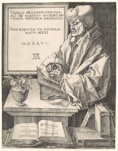 Erasmo de Roterdão de Albrecht Dürer