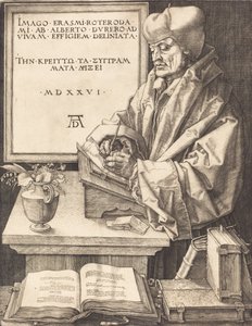 Erasmo de Roterdã, 1526. de Albrecht Dürer