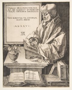 Erasmus de Roterdã, 1526. de Albrecht Dürer