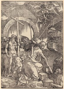 A Flagelação de Cristo, folha 5 da série «A Grande Paixão» de Albrecht Dürer