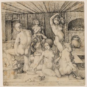 Alemão: Frauenbad Banho para mulheres de Albrecht Dürer