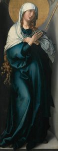 Alemão: Maria als Schmerzensmutter Mãe dolorosa de Albrecht Dürer