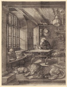São Jerónimo no retábulo de Albrecht Dürer