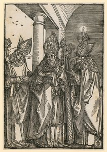 São Colomão (Johannes Stabius no papel de São Colomão) de Albrecht Dürer