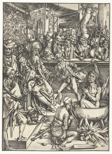O martírio de João, o Evangelista de Albrecht Dürer
