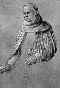 Santo Dominikus, 1506, 1936 de Albrecht Dürer