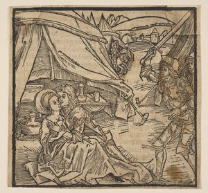Ilustração do Ritter von Turn, 1493.nd de Albrecht Dürer